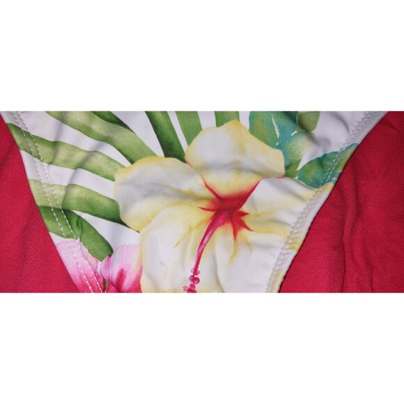 5/$25 NWT Sz 6 Women's Athena Tropical Swim Pant Bikini Bottom Floral - Picture 2 of 4